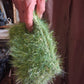 Mini Clutch with Green Rhinestone Handle - One-of-a-Kind