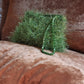 Mini Clutch with Green Rhinestone Handle - One-of-a-Kind
