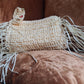 White Fringed Clutch - One-of-a-Kind
