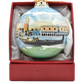 CHRISTMAS BALL Ceramic - Venice: Rialto Bridge and St. Mark's Square with Gondola