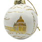 CHRISTMAS BALL Ceramic - Venice GOLD PROFILE
