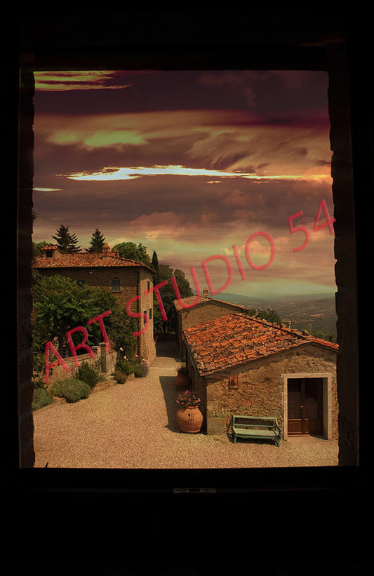 Paesaggio Val d'Arno (Firenze)