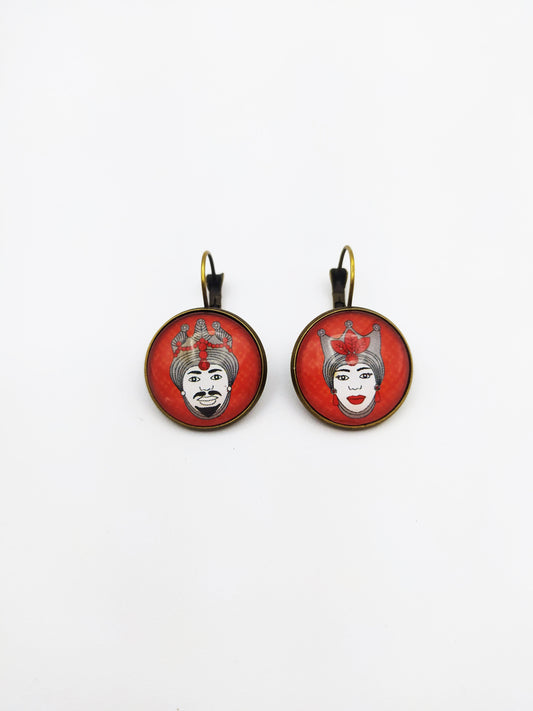 Red Earrings
