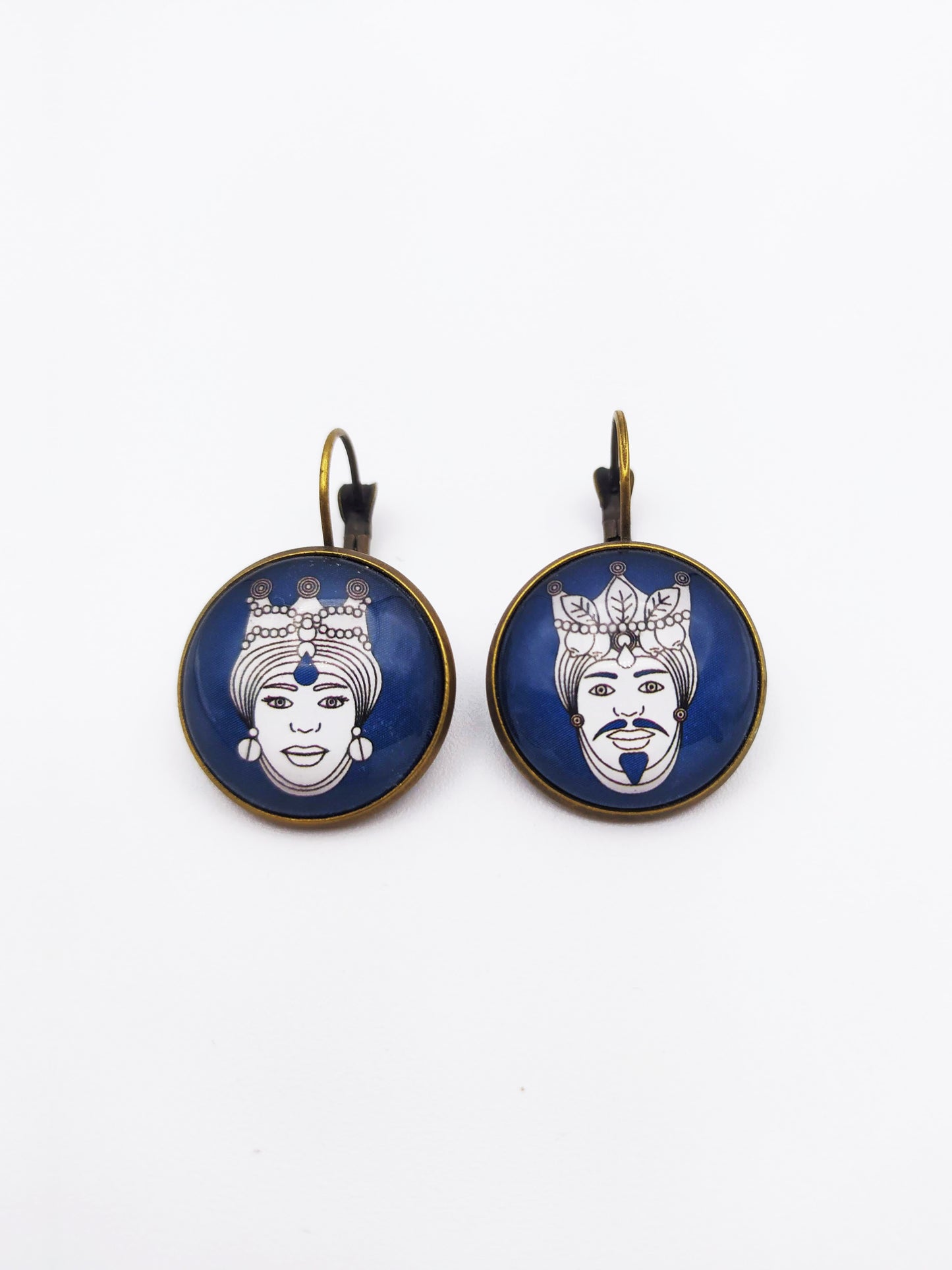 Blue Earrings