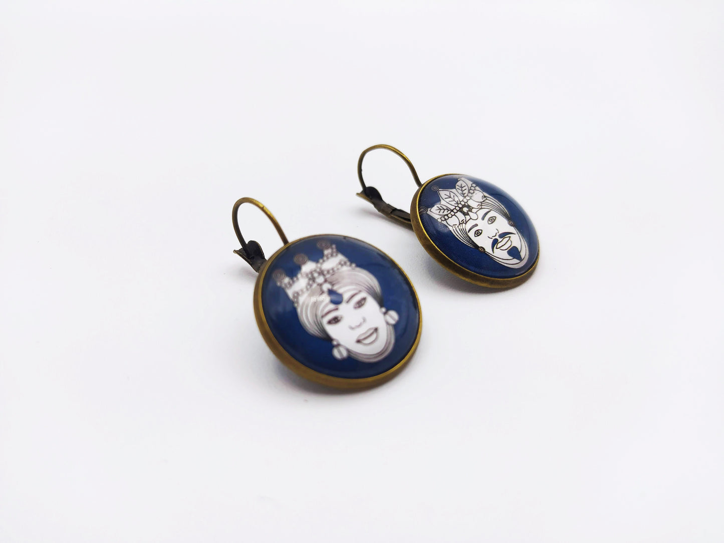 Blue Earrings