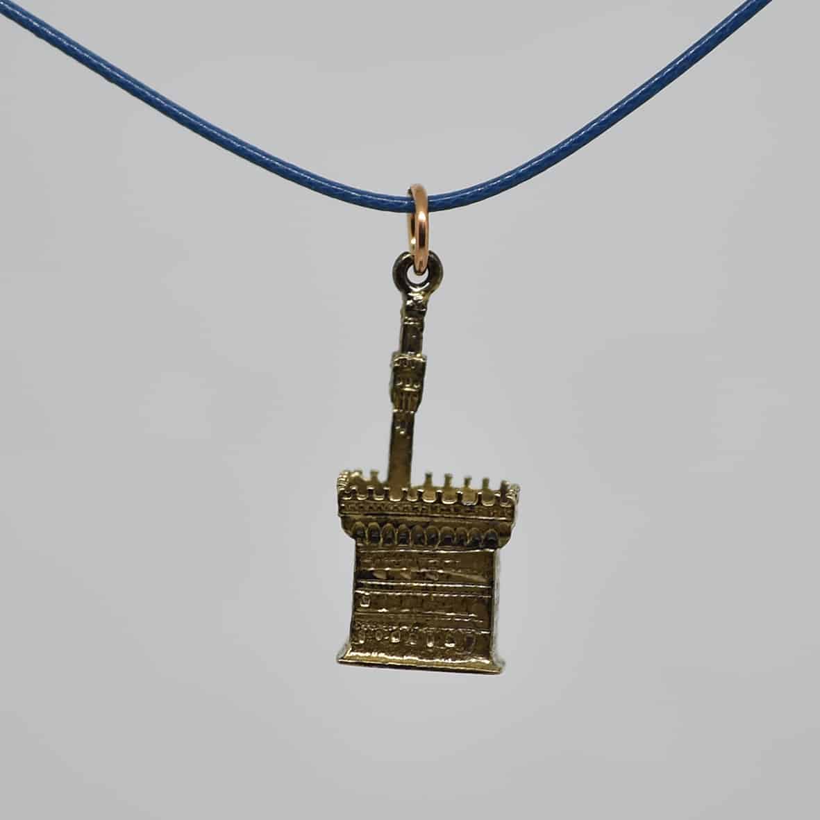 Charm Pendant with Old Palace of Florence