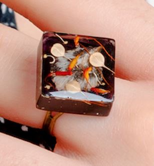 Square Shaped Ring