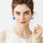 Light blue earrings