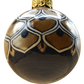Hand painted Deruta Ceramic Christmas Ball - LUSTRO FEATHER  - 60 mm